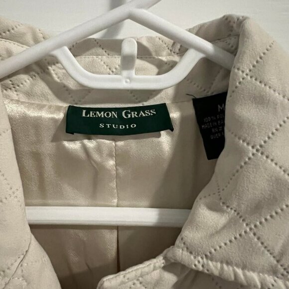 Women's Coat Jacket Lemon Grass Size Medium - Picture 3 of 3